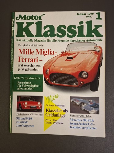 Motor klassik 1990 - 1/1990,, mille