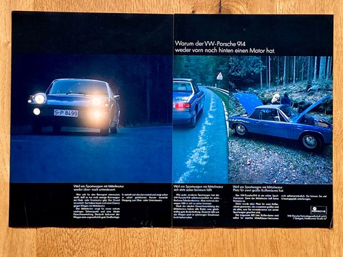 Porsche 914 mittelmotor - vw,