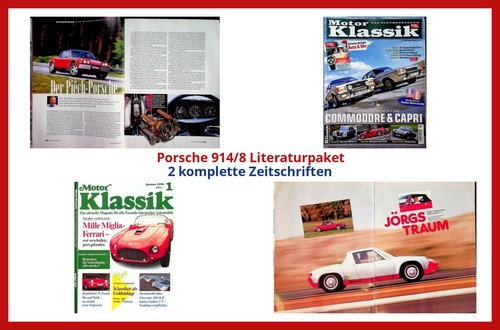 Porsche 914 literaturpaket - porsche,