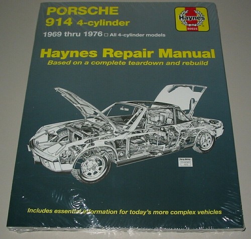 Repair manual porsche 914 - 914, mit
